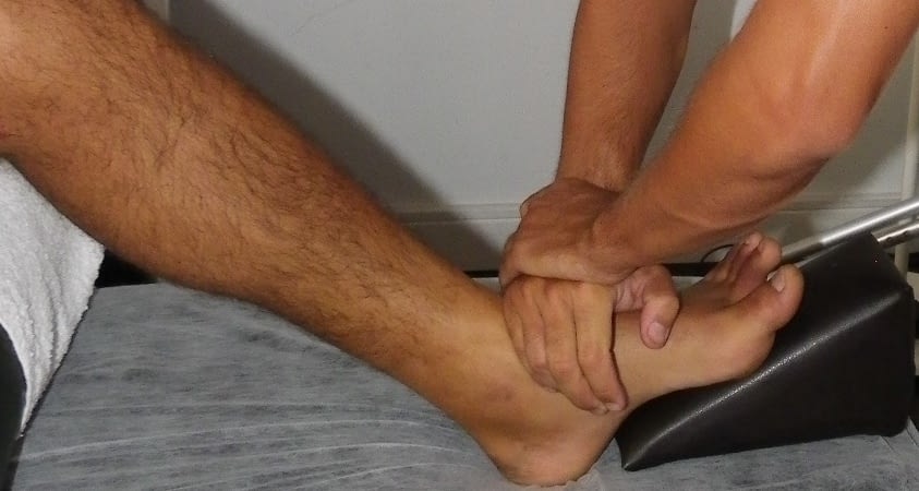 Tobillo fisioterapia Madrid barrio Salamanca